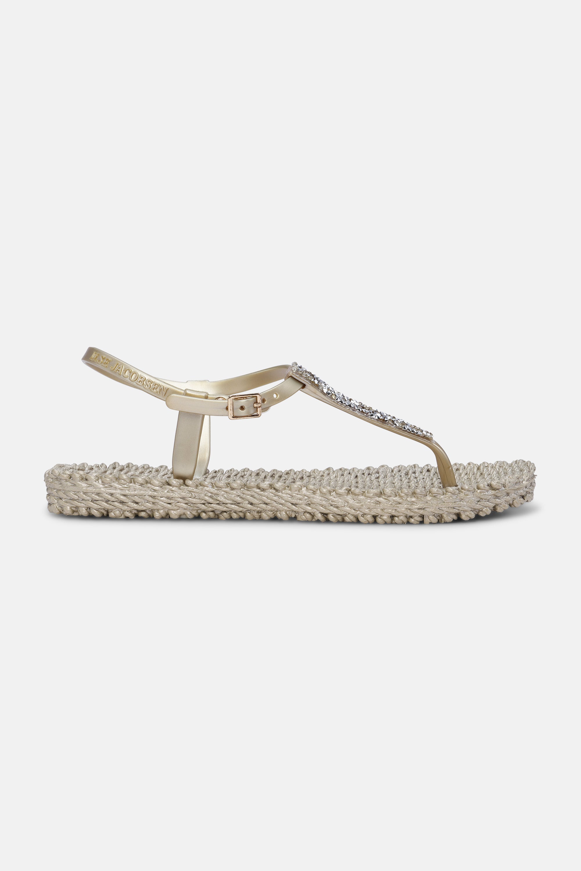 Ilse Jacobsen Hornbæk Footwear Flip Flops Strasssteinen Flip-flops 780 Platin